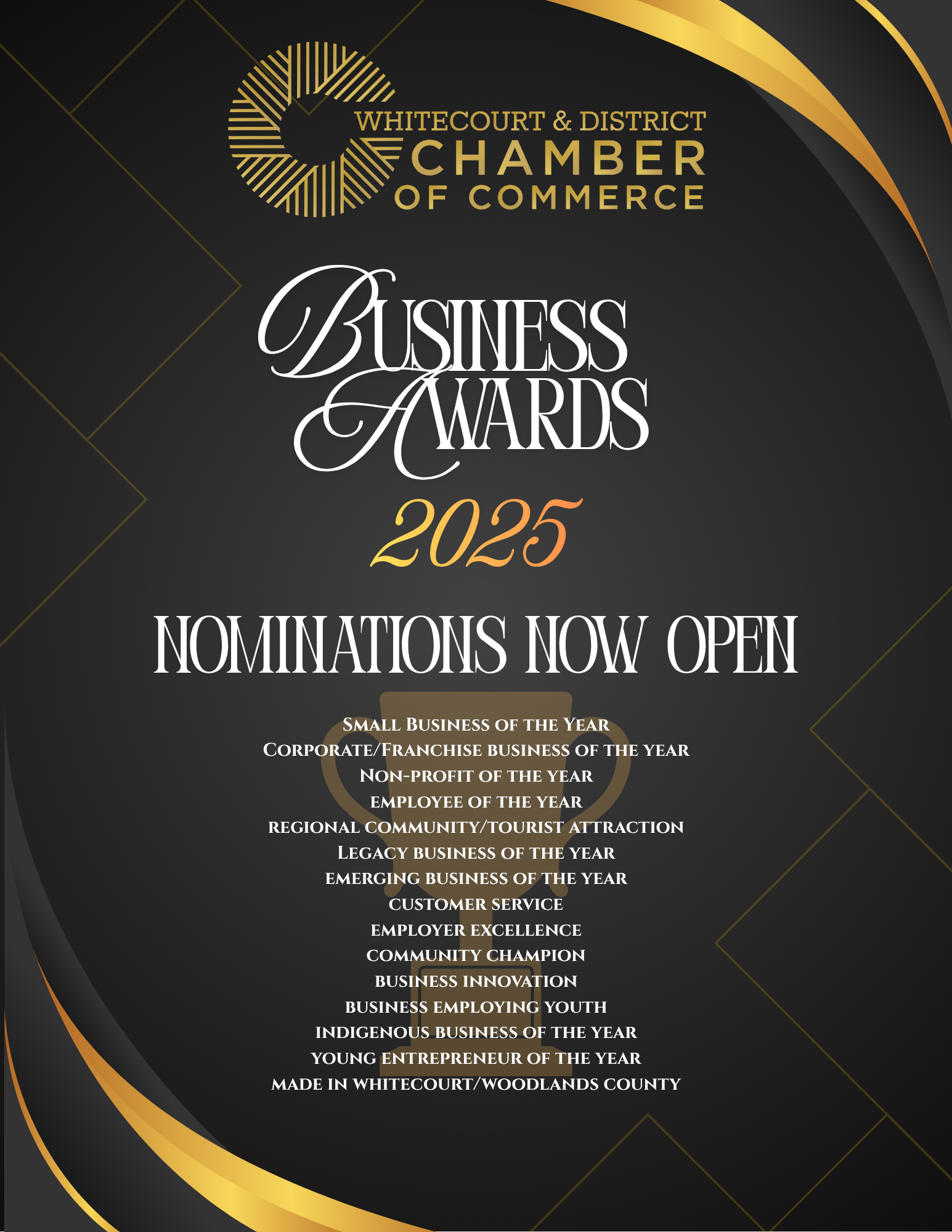 Business Awards Poster